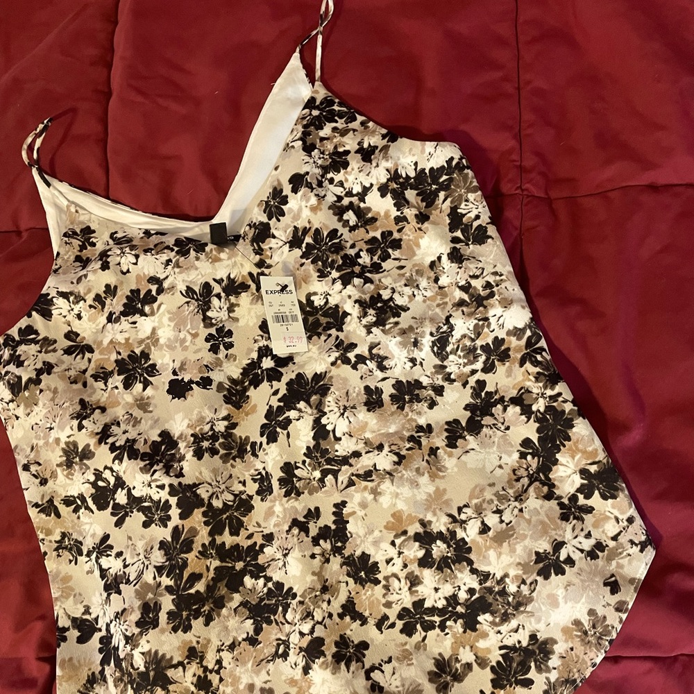 Spaghetti strap tank top
